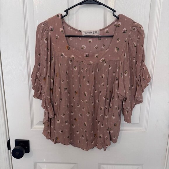 Floral Flowy Top - Picture 1 of 5